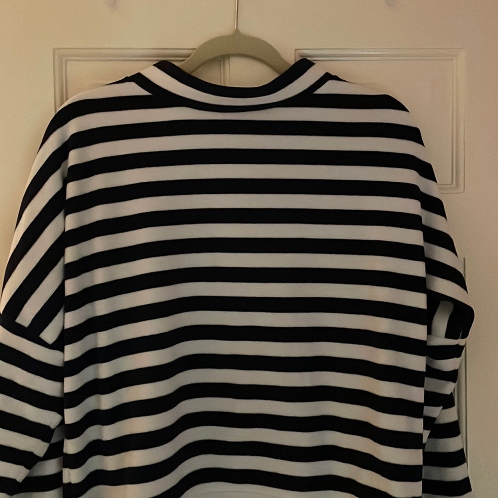 Dudley Stephens Mock Turtleneck with high low hem